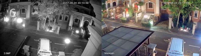 مقایسه دوربین مدار بسته وارم لایت و استار لایت